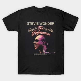 Superstition Runs Deep with Stevie Wonder T-Shirt